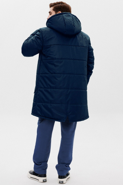 Утепленная демисезонная куртка с капюшоном GO M9001/20-04. 176-182 - фото 8