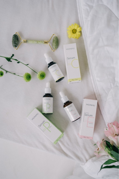 Сыворотка с витамином C для ухода за кожей круглый год MONMU Serum Vitamin C, 30g - фото 4
