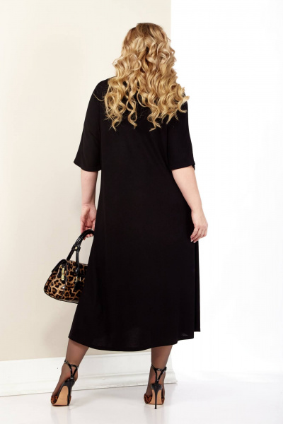 Демисезонный костюм: платье и пиджак из легких тканей Shetti 4072 - фото 5