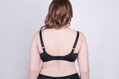 Круглогодичный черный бюстгальтер для полных форм Milavitsa 100150 черный - фото 2