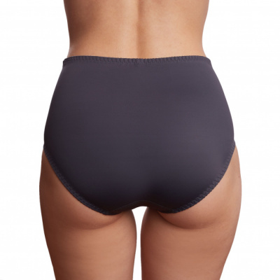 Трусы с высокой линией талии для полных Форм Milavitsa 256180 рубин/нюд - фото 1