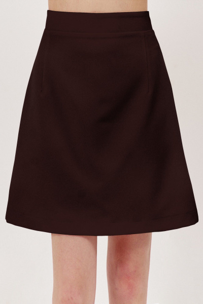Юбка FLAIM 1148.03 горький шоколад - фото 1