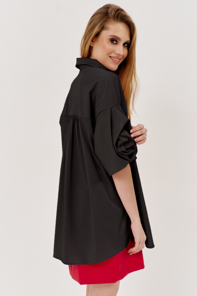 Рубашка FLAIM 1160.04 черный - фото 2