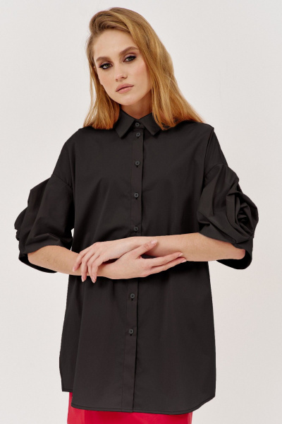 Рубашка FLAIM 1160.04 черный - фото 1