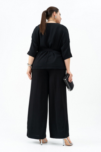 Брюки, пояс, туника Andina 964 черный - фото 7
