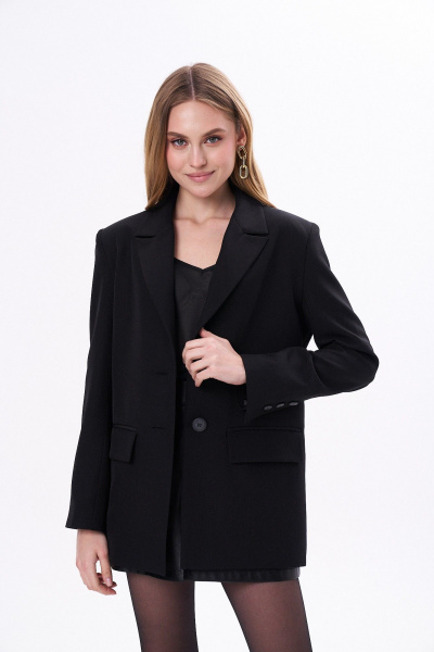 Жакет KaVaRi 6006 черный - фото 12