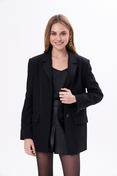 Жакет KaVaRi 6006 черный - фото 10