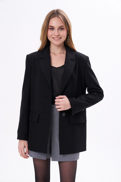 Жакет KaVaRi 6006 черный - фото 7