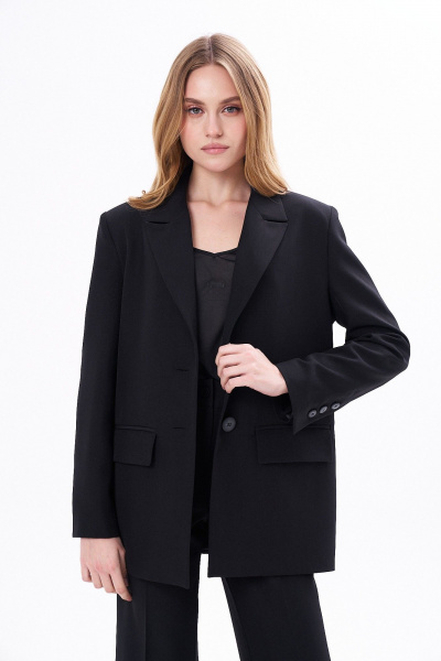 Брюки, жакет KaVaRi 8045 черный - фото 7