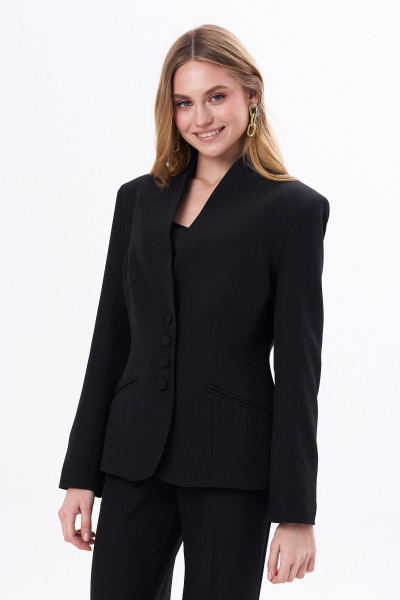 Брюки, жакет KaVaRi 8045 черный - фото 6