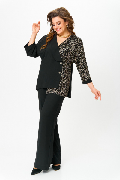 Блуза, брюки Bonna Image 977/2 черный - фото 10