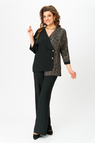 Блуза, брюки Bonna Image 977/2 черный - фото 9