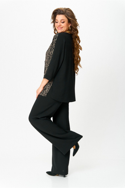 Блуза, брюки Bonna Image 977/2 черный - фото 8