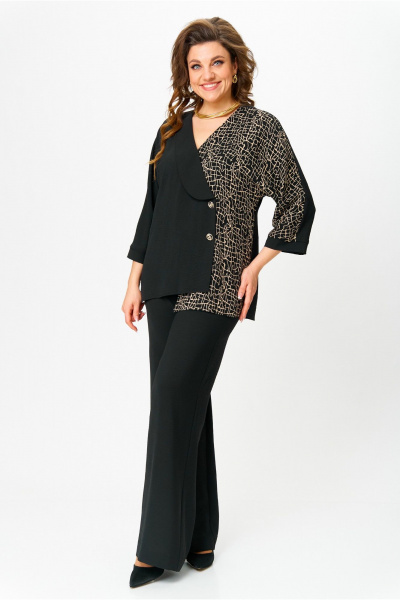 Блуза, брюки Bonna Image 977/2 черный - фото 1