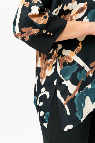 Блуза, брюки Bonna Image 972/1 черный - фото 8