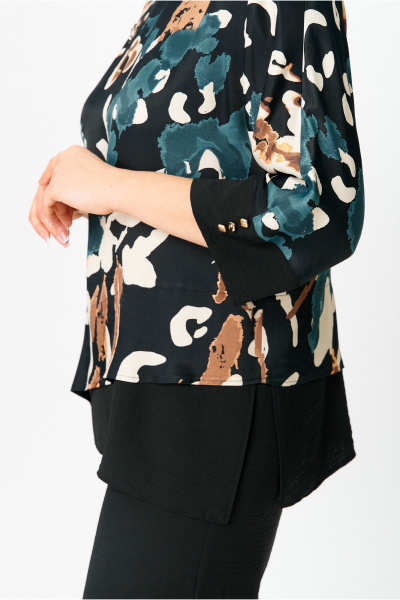 Блуза, брюки Bonna Image 972/1 черный - фото 7