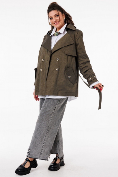 Жакет Anelli 1246 золотые_струны - фото 2