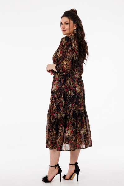 Платье Anelli 1504 цвет_явы - фото 8