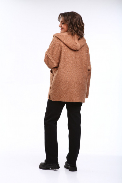 Полупальто Michel chic 360/1 кэмел - фото 8