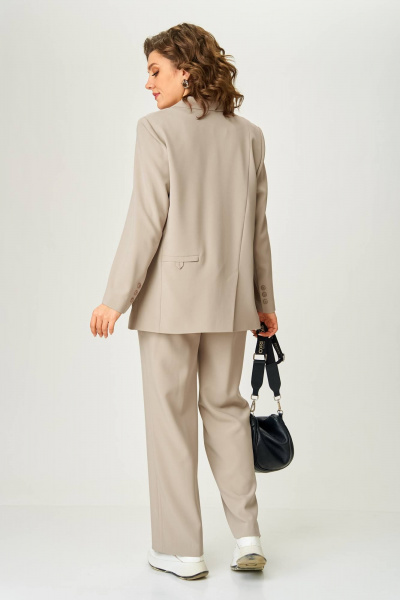 Брюки, жакет Karina deLux M-1273 бежевый - фото 8