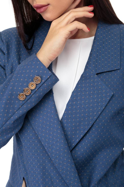 Жакет Anelli 901 синий - фото 10