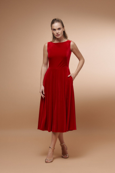 Платье HELEN BIRCH Pl005с красный - фото 3