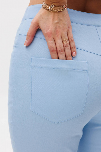 Брюки, жакет VI ORO VR-1179 небесный - фото 11