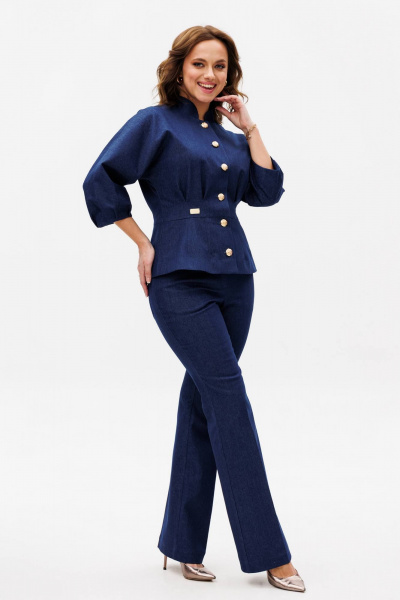 Брюки, жакет VI ORO VR-1179 деним - фото 11