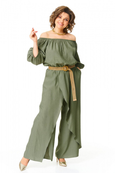 Комбинезон VI ORO VR-1176 оливковый - фото 6