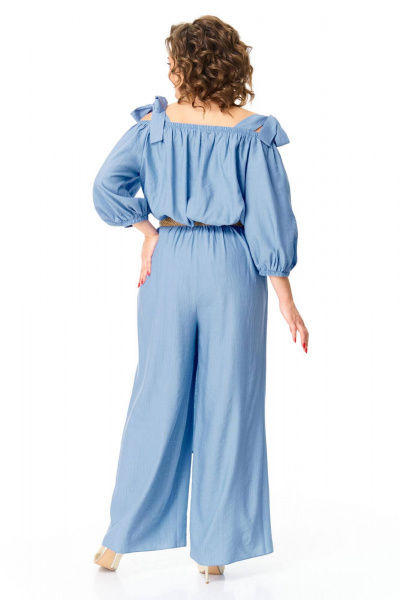 Комбинезон VI ORO VR-1176 небесный - фото 8