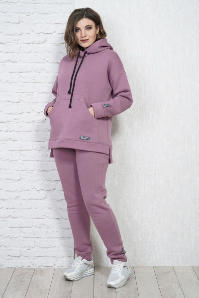 Брюки, джемпер Белтрикотаж 4315 сирень - фото 2