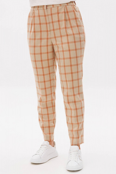 Бомбер и брюки в стиле спорт-шик с принтами для демисезона Fantazia Mod 4349 - фото 5