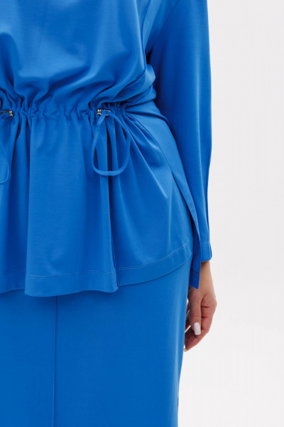 Трикотажный костюм с юбкой в стиле кежуал Fantazia Mod 4716 - фото 3