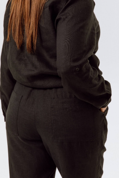 Брюки SHLOMO 2-3-147 черный - фото 6