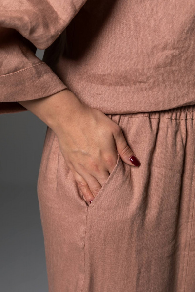 Брюки SHLOMO 2-6-2134 бежевый - фото 6