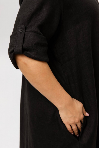 Платье SHLOMO 4-1-147 черный - фото 9