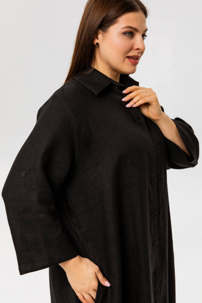 Платье SHLOMO 4-1-147 черный - фото 8