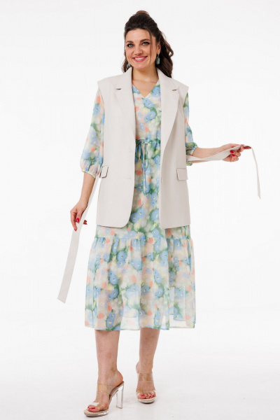 Жилет Anelli 1502.1 звездно_белый - фото 6