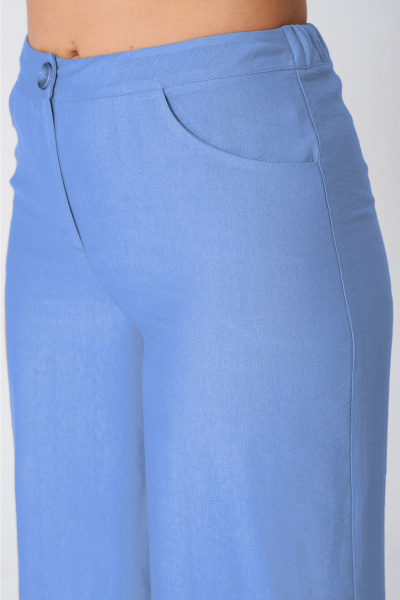 Брюки, жилет LeNata 20488 голубой - фото 7