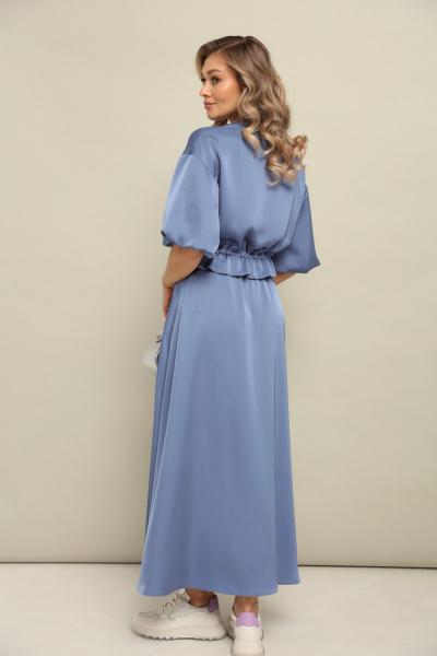 Бомбер, юбка LM К1140134 аквамарин - фото 9