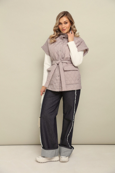 Жилет LM М14 розовый - фото 3