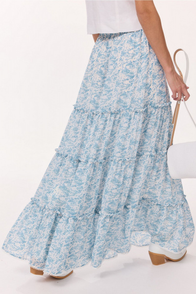 Юбка Butеr 3052 небесный_голубой - фото 8