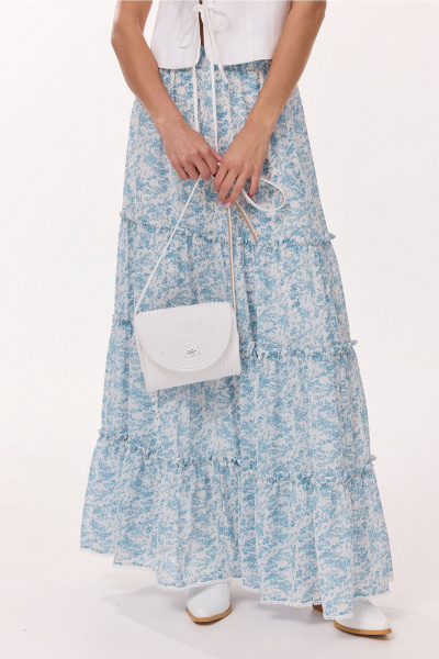 Юбка Butеr 3052 небесный_голубой - фото 7