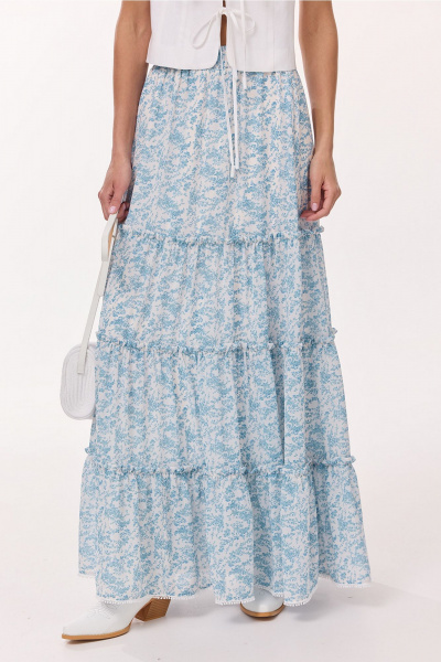 Юбка Butеr 3052 небесный_голубой - фото 6