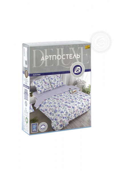 Наволочка, пододеяльник, простыня АРТПОСТЕЛЬ 914 незабудка - фото 6