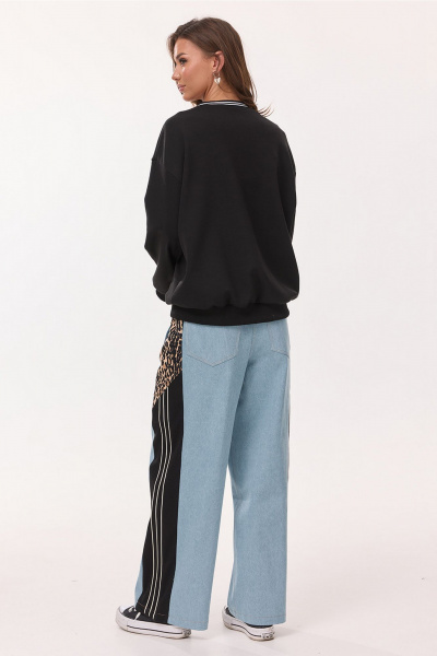 Брюки Butеr 3037 голубой - фото 13