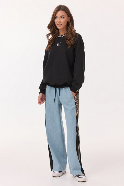 Брюки Butеr 3037 голубой - фото 11