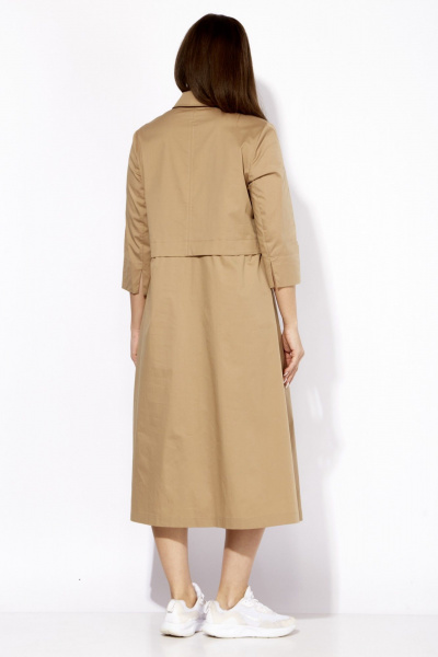 Платье TAiER 1270 песочный - фото 6