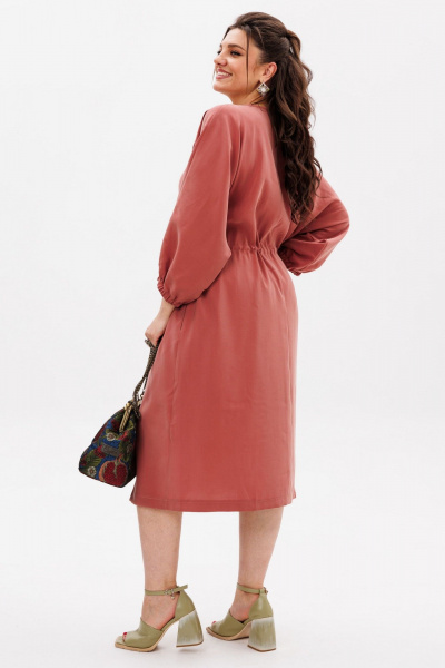 Платье Anelli 1245 тигровая_лилия - фото 8