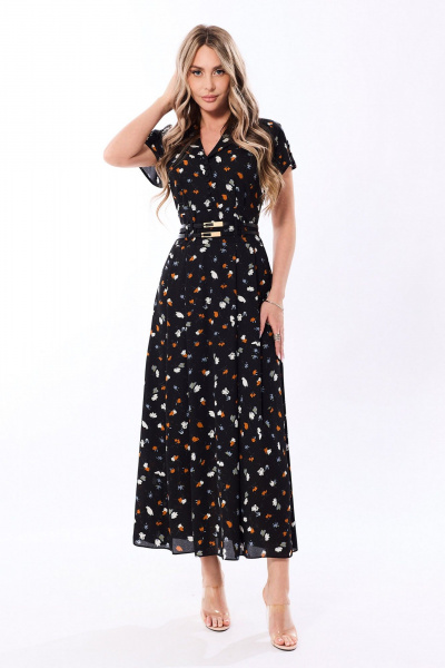 Платье Golden Valley 44045-1 черный - фото 1